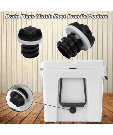 2 Pack YETI-Compatible Cooler Drain Plugs | Large & Small Sizes | For YETI & RTIC Coolers | Easy-to-Install Cooler Accessories - Buy Online on GoSupps.com