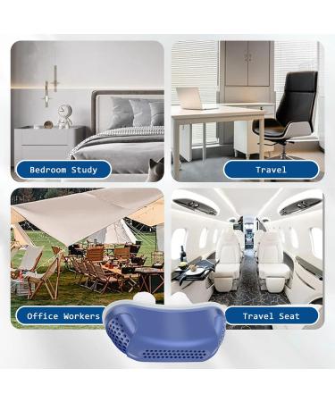 Smart Electric Anti Snoring Stopper - Silicone Device for Better Sleep (White) - Buy Online on GoSupps.com