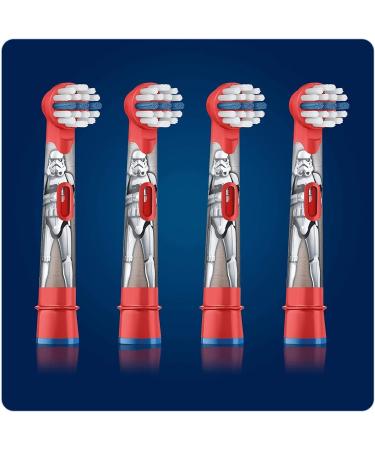 Oral-B Star Wars Electric Toothbrush Heads - Pack of 4 - Buy Online on GoSupps.com
