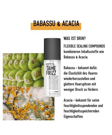 KMS TAMEFRIZZ De-Frizz Oil for Textured Hair - 100ml | Shop Internationally - Buy Online on GoSupps.com