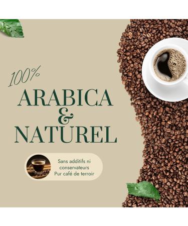  grain de cafe Great Coffee Ethiopia Green Coffee Mocha Sidamo 1kg | 100% Washed Arabica Unroasted | Floral & Lemon Terroir Coffee | Self R - Buy Online on GoSupps.com