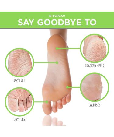 Hicream Foot Peel Mask- Exfoliating Foot Mask for Cracked Heels & Dead Skin - Removes Calluses & Repairs Rough Heels - 2 Pairs, Original Scent - 2 Count - Buy Online on GoSupps.com