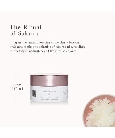 RITUALS Sakura Body Scrub | Exfoliating Sugar Scrub with Sweet Almond Oil & Cherry Blossom 8.8 Oz - Buy Online on GoSupps.com
