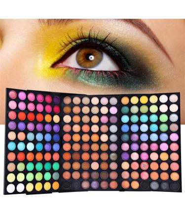 FantasyDay 180-Color Professional Eyeshadow Palette - Highly Pigmented Matte & Shimmer Shades for Contouring and Makeup Looks - Buy Online on GoSupps.com