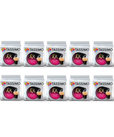 Tassimo TASSIMO L'OR Caf Long Pods of Intense Coffee - 10 Packs (160 Drinks)