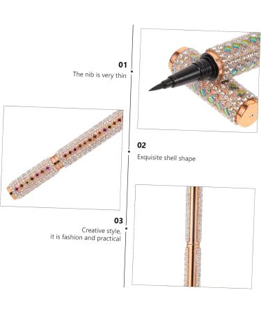 DRESSOOS 1pc Eyeliner Cosmetic Pen Eye Beauty Pen Eye Grooming Pen Makeup Pen Makeup Supply Makeup Accessory Cosmetic Accessory Eye Lining Pen 1 count (Pack of 1) As Shown - Buy Online on GoSupps.com