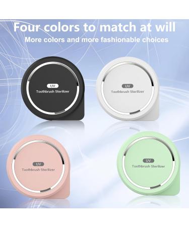 Portable Toothbrush Case Holder with Fan Drying - Rechargeable Cleaner for Electric & Manual Toothbrushes (White - Buy Online on GoSupps.com