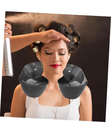 Alipis Plateau De Cou Pour Teinture Capillaire Noir Bac Shampoing Portable Appui- paule R utilisable Salon Coiffure Coloration Permanente Protection V tements - Buy Online on GoSupps.com