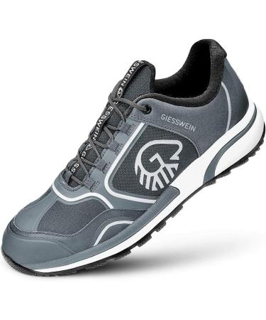 Giesswein Sportschuh Wool Cross X Men - Non-Slip Merino Wool Outdoor Shoes Breathable Trekking Footwear with Micro-Grip Sole - Size 44 EU Flame Red - Buy Online on GoSupps.com