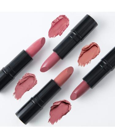 Belle Beauty Kisser Fixer Classic Lipstick - Petal Pink - Long Wear & Bold Pigmented Lipstick with Shea Butter - Buy Online on GoSupps.com