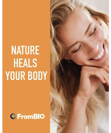 Gamma Linolenic Acid 300mg - Borage Oil & Vitamin E for Women's Health (60 Capsules) | FromBIO - Buy Online on GoSupps.com