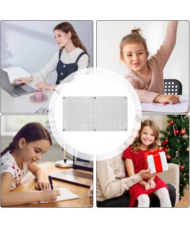 Ghjkldha Creative Nail Art Storage Magnetic Nail Art Organizer Portable Nail Art Container Nail Art Storage Solution with Transparent Box Design for Beads Crafts Rhinestones Nail Glitter 72 squares - Buy Online on GoSupps.com