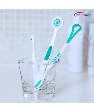 Wellsamed Tongue Brush - Effective Anti-Halitosis Solution | Combat Tongue Coating - International Shipping - Buy Online on GoSupps.com