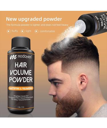 Volumizing Hair Powder - Weightless Strong Hold for Messy Textured Hairstyles | Matte Finish Fine Hair Volumizer 0.7oz - Buy Online on GoSupps.com