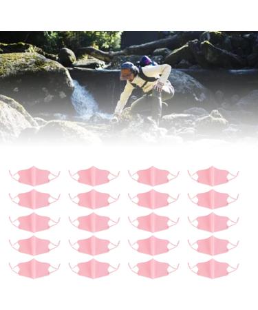 Naroote 20-Piece Dustproof Mask Set for Men - Comfortable Easy to Clean Versatile Pink Face Masks for International Shipping - Buy Online on GoSupps.com