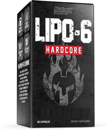 Nutrex Research Lipo-6 Hardcore Weight Loss Supplement - 60 CapsulesX002OQB9YP