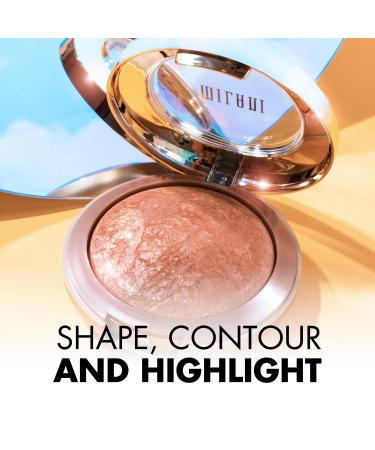 Milani Soleil Baked Bronzer - Cruelty-Free Shimmer Bronzing Powder | Contour, Highlight, and Bronze Makeup | 0.25 oz - Buy Online on GoSupps.com