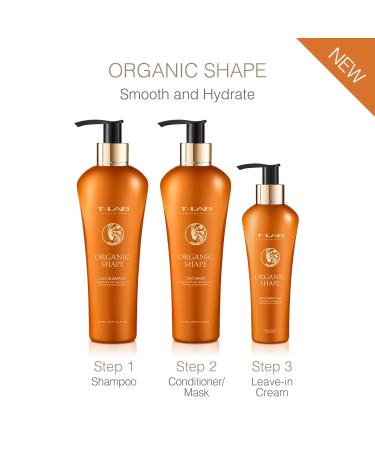 Buy T-LAB PROFESSIONAL Organic Shape Duo Mask - Moisturize Curly Hair Reduce Frizz & Enhance Softness | 10.14 Fl Oz - International Shipping Available - Buy Online on GoSupps.com