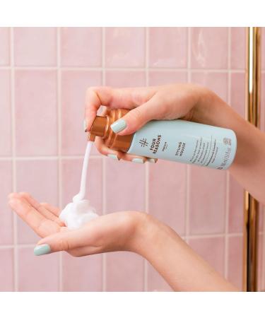 Buy FOUR REASONS Hair Mousse - Natural Volumizing & Thickening for Fine Hair Alcohol-Free Organic Vegan - International Shipping Available - 5.1 fl oz - Buy Online on GoSupps.com