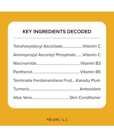 MEDIX Vitamin C Body Wash + Vitamin C Body Lotion & Face Moisturizer 2PC Skin Care Set | Anti Aging Lotion + Body Cleanser Skincare Set For Women Men & Smoother Looking Skin 2-Pack Vitamin C Body Wash + Body Cream 2 Piec  - Buy Online on GoSupps.com