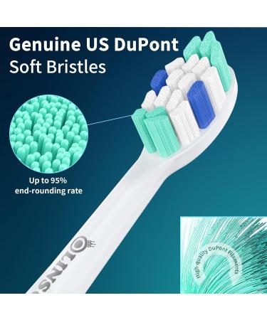Replacement Heads for Philips Sonicare - 8 Pack Compatible Brush Heads for Sonicare Toothbrushes - Buy Online on GoSupps.com