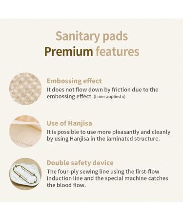 ECO Premium Organic Cotton Cloth Menstrual Pads with Wings - Great Absorption, Leak Prevention, Washable - 3 Pack (Original Brown Day Pad) - Buy Online on GoSupps.com