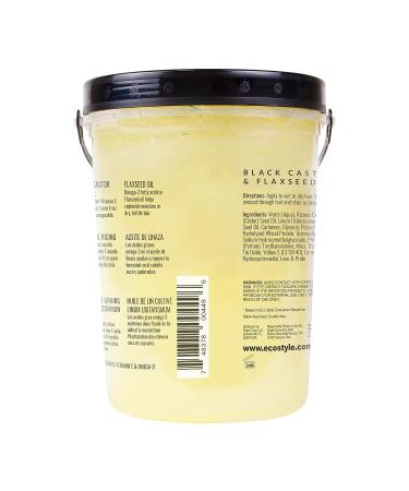 Eco Style Black Castor & Flaxseed Oil 80 oz Styling Gel - Nourishes, Repairs & Promotes Healthy Hair - Weightless Hold & Long Lasting Shine - Buy Online on GoSupps.com