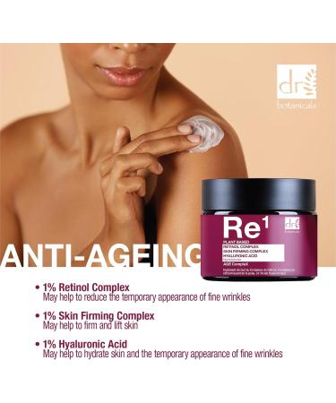  Dr Botanicals Dr. Botanicals Anti-Aging Firming Night Moisturizer with Retinol Complex Hyaluronic Acid Vitamin C and Skin Firming Complex | Fights wrinkles hydrates and firms for skin - Buy Online on GoSupps.com