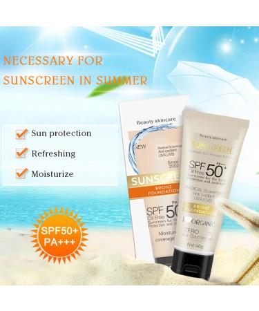 MEITREND Sunscreen sunscreen SPF 50+ for face foundation concealer sunscreen waterresistant sweatproof moistureproof antiaging sunscreen SPF 50+ PA+++ - Buy Online on GoSupps.com