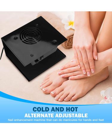 Professional Nail Dryer Fan - 110V 300W Hot & Cool Air Blower for Salons & Home Use | Fast Drying for Perfect Manicures - Buy Online on GoSupps.com