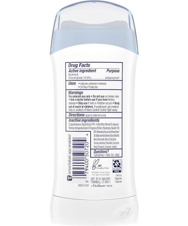 Dove Antiperspirant & Deodorant Invisible Solid Powder 74g - Buy Online on GoSupps.com