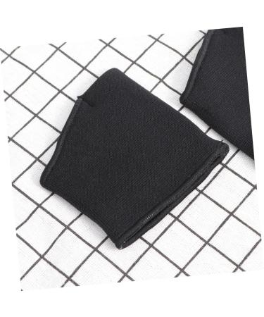 2pcs Half Sleeve Bunion Straighteners + Night Splint Heels Cushioning Pads | Black | 8X6CM - Buy Online on GoSupps.com
