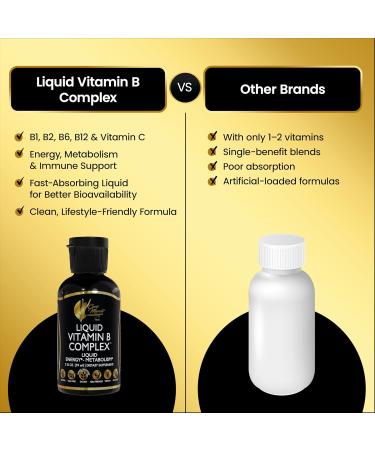 Coc March N.M.D Liquid Vitamin B Complex with B1, B2, B6, B12 & Vitamin C Energy, Metabolism & Immune Support Vitamins for Women & Men Vegan, Gluten Free, Soy & Dairy Free 2 Fl Oz (59 mL) Liquid Vitamin B - Buy Online on GoSupps.com