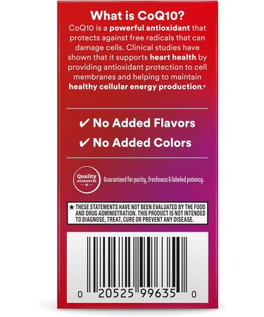 MegaRed Advanced CoQ10 to Help Support Heart Health and Cellular Energy* Powerful Antioxidant Protects Against Free Radicals* - 30 Capsules (30 Servings) - Buy Online on GoSupps.com