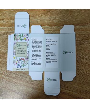 Sandalwood & Hinoki Essential Oils - 100% Pure Organic Oils for Diffuser Spa Yoga & Massage | 2x10ML - Buy Online on GoSupps.com