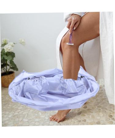 Leg Shaving & Beard Trimming Apron | Foldable Hair Catcher for Salons | Premium Polyester Shaver Cape - Buy Online on GoSupps.com