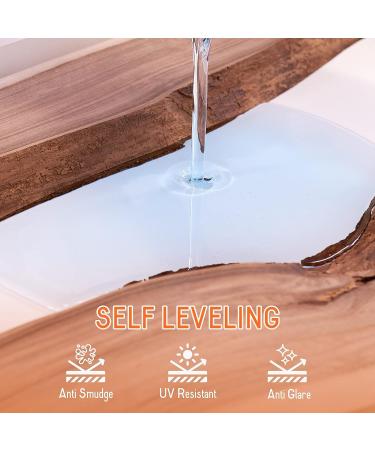 40oz Crystal Clear Epoxy Resin Kit - Non Yellowing for Crafts, Coating, DIY, Casting, Jewelry Making, Tumblers - Includes 20oz Resin, 20oz Hardener, Measuring Cups, Sticks & More - Buy Online on GoSupps.com