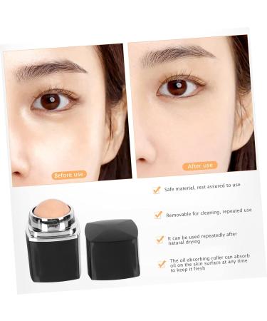 Mipcase 1pc Facial Oil Absorbing Ball Skin Oil-Absorbing Tool Nursing Natural Roller Beauty Instrument Face Black 1 count (Pack of 1) - Buy Online on GoSupps.com
