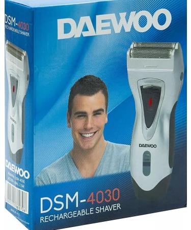 Daewoo DSM-4030 Rechargeable Shaver - International Use - 220-240V (Not for USA/Canada/Mexico - Buy Online on GoSupps.com