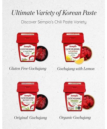 Sempio Doenjang Soybean Paste 460g Bundled with Gochujang Classic 500g - Buy Online on GoSupps.com