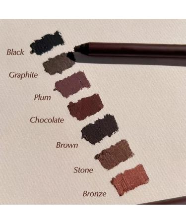 Eyeliner waterproof 24h eyeliner prune double embout longue tenue lisse hautement pigment facile appliquer id al pour un usage quotidien Brown - Buy Online on GoSupps.com