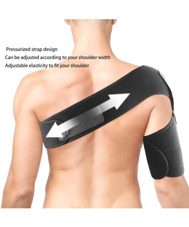 Rotator Cuff Shoulder Brace Shoulder Support Brace - Recovery Shoulder Brace and Arm Sling for Men & Women Shoulder Compression for Injury Relief - Buy Online on GoSupps.com