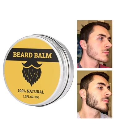 Premium Beard Oil & Balm - 30ml for Men's Beard Growth & Care | Organic Softening & Moisturizing Formula - Buy Online on GoSupps.com