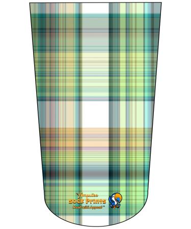 Amputee Sock BTKA Tartan V7 3PLY Residual Wound Over Shrinker Sock