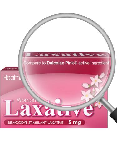 HealthA2Z Woman s Gentle Laxative | Bisacodyl 5mg Stimulant Laxative | Gentle Reliable Constipation Relief | Overnight Support | 24 Packs of 25 Tablets (600 Tablets Total) | Value Pack - Buy Online on GoSupps.com