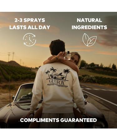 GUY FOX - JP - Cologne For Men | Ginger Apple & Cashmere Wood | Zesty Aromatic Men's Cologne | 1.7 Fl Oz - Buy Online on GoSupps.com