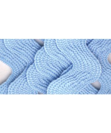 Wright Products 117-402-052 Wrights Polyester Rick Rack Trim  Light Blue