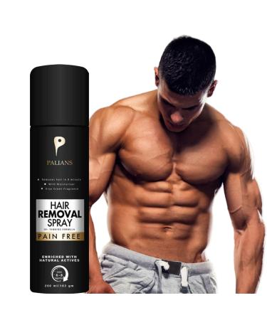 Hair Removal Spray For Men - Effortless Smooth Skin in Minutes - Gentle and Effective Hair Remover