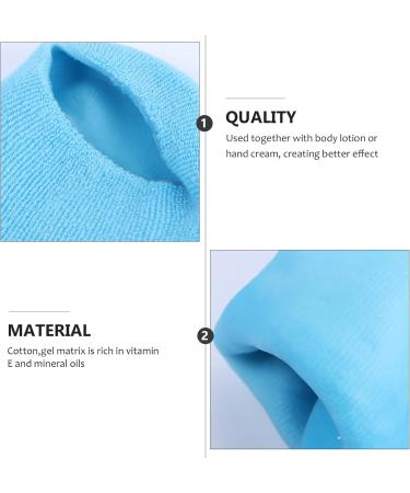 FRCOLOR Gloves Spa Gel Socks Moisture Socks Spa Socks Gel Socks for Moisturizing Hand - Buy Online on GoSupps.com