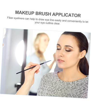 Healeved 4pcs Fine Eyeliner Brush Eyebrow Liner Brush Eyeshadow Cosmetic Eye Wand Lip Liner Fiber - Buy Online on GoSupps.com